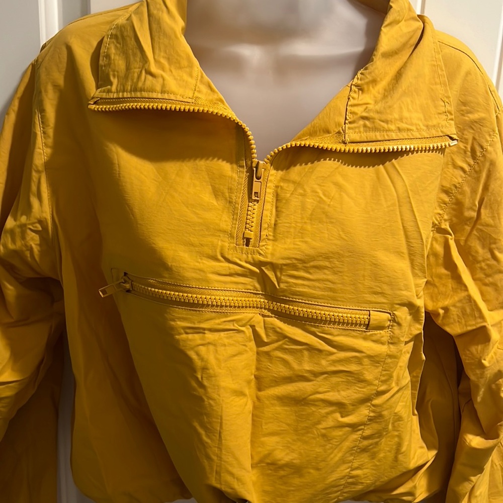 MUSTARD CROPPED JACKET